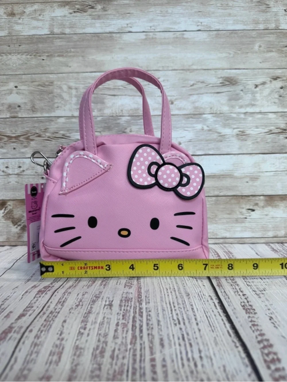 Hello Kitty Satchel Crossbody Purse - Picture 4 of 11